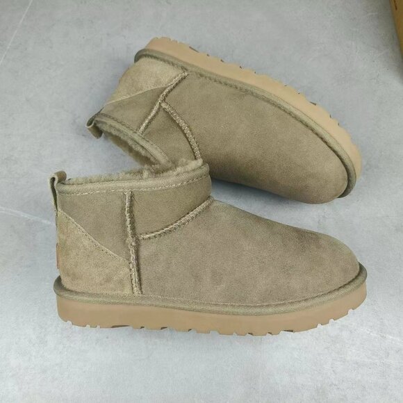 UGG Shoes - UGG Classic Ultra Mini Women's  antelope Ankle Boots